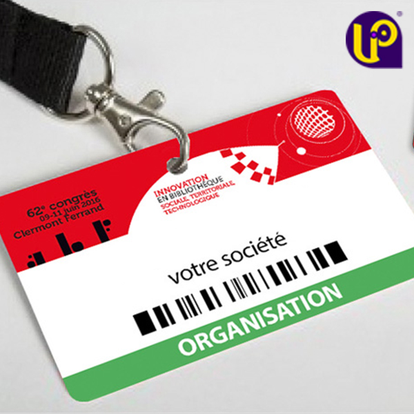 BADGE + IMPRESSION RECTO-VERSO & CORDON