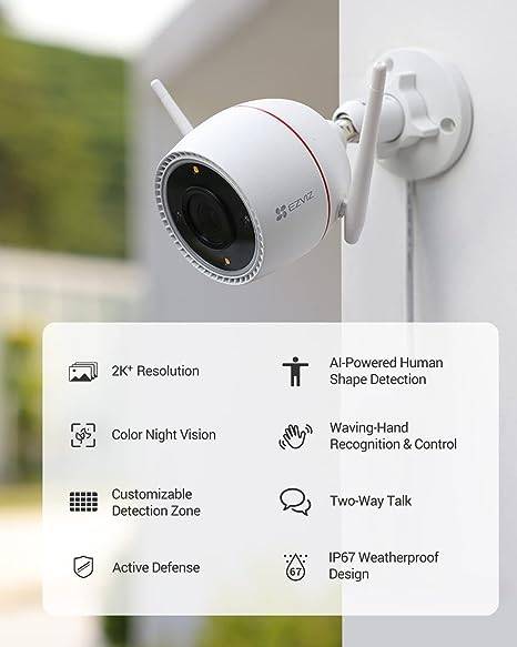 CAMERA 3MP Wifi H3c 2K H265/EZVIZ