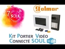 1 KIT VISIOPHONE AVEC CONTRÔLE D'ACCES
