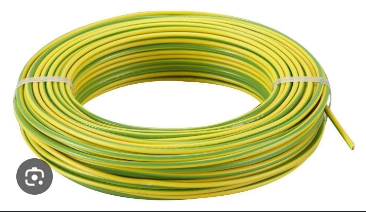 CABLE JAUNE VERT 1x10mm²