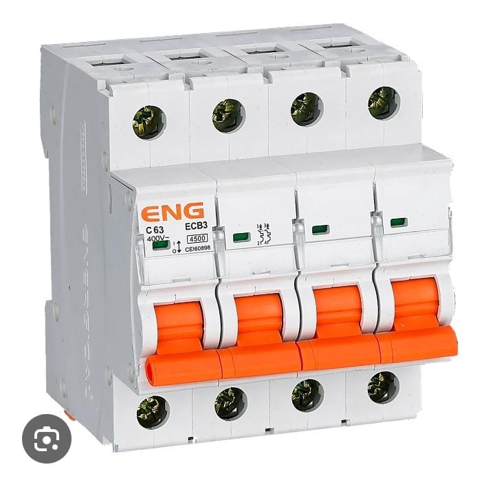 DISJONCTEUR TÉTRAPOLAIRE C63