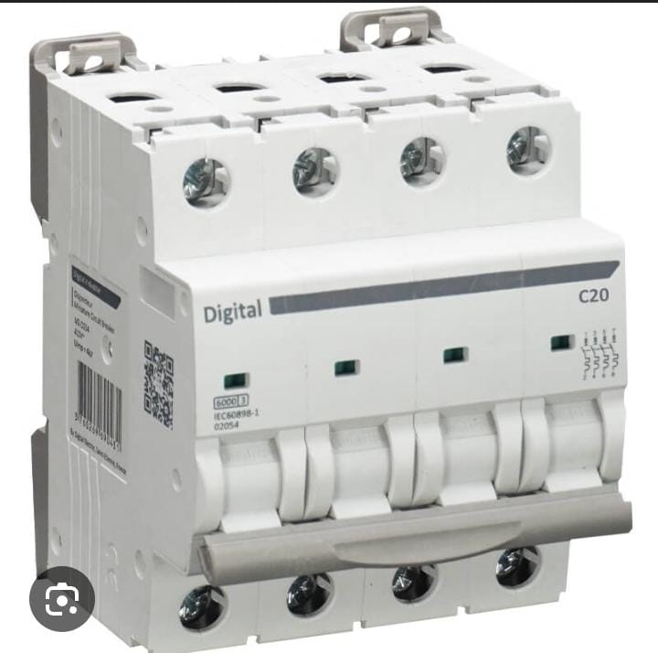 DISJONCTEUR TÉTRAPOLAIRE C20