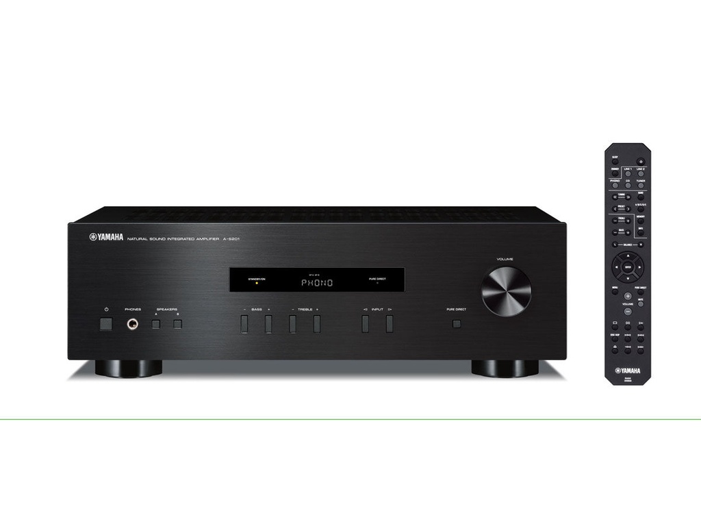 AMPLIFICATEUR  HI-FI/YAMAHA A-S201 Noir