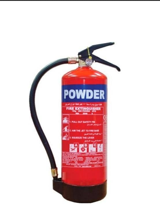 EXTINCTEUR A POUDRE POLYVALENT 6 KG