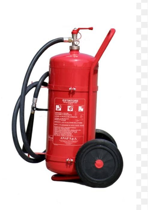 EXTINCTEUR SUR ROUE 25KG