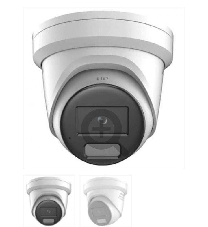 CAMERA DE SURVEILLANCE DOME COLOR VU ET ACU SENSE 2.04 MPH 265+HIKVISION DS-2CD2347G2-L 
