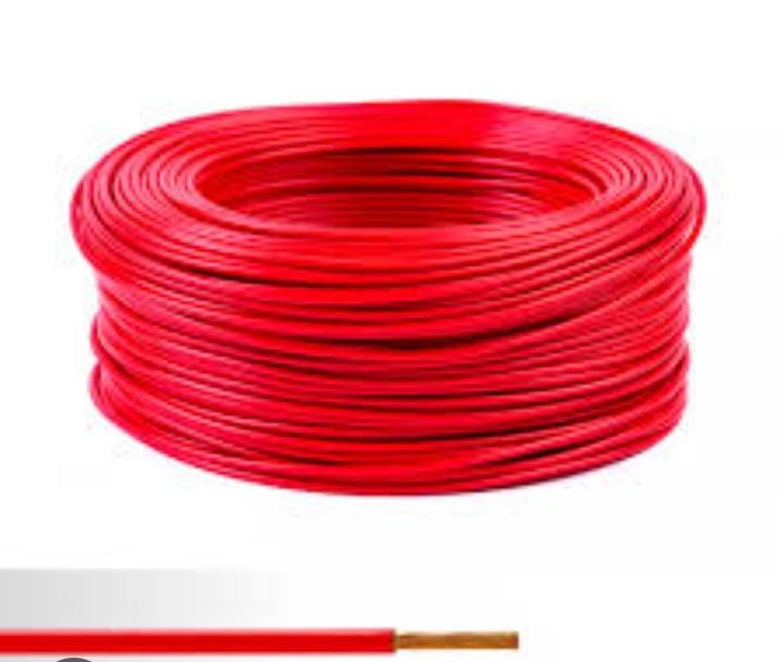 FILS RIGIDE DE 1,5mm² ROUGE