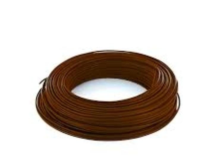 FILS RIGIDE DE 1,5mm² MARRON
