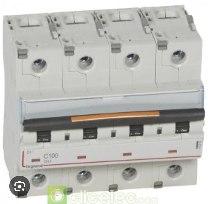 DISJONCTEUR-C120N 3P 100A/SCHNEIDER