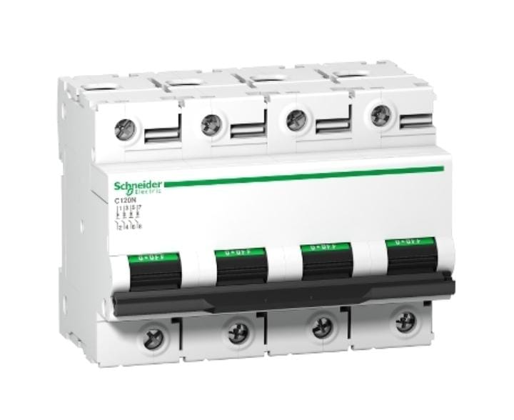 DISJONCTEUR -C120N 4P 100A/SCHNEIDER