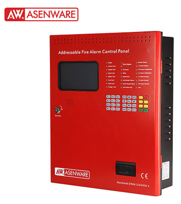 CENTRALE D'ALARME INCENDIE ADRESSABLE - POSSIBILITE D'ALERTE SMS, MODBUS TCP/IP/ AW-FP200