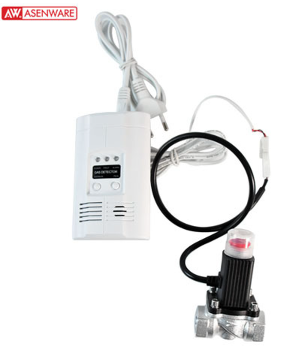 DÉTECTEUR DE GAZ AUTONOME AVEC VANNE MAGNETIQUE/ AW-CGD2166