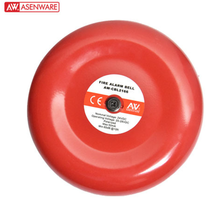 CLOCHE D'INCENDIE CONVENTIONNEL 24 V 6 POUCES/AW-CBL2166-6