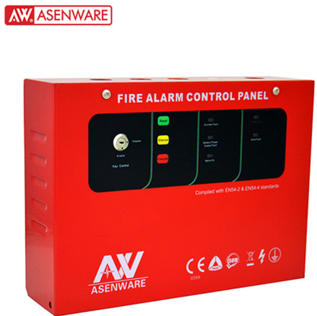CENTRALE D'ALARME INCENDIE CONVENTIONNELLE 1 ZONE/ AW-CFP2166-1