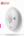 DÉTECTEUR DE FUMÉE ET DE CHALEUR DE BATTERIE AW-D605L / ASENWARE