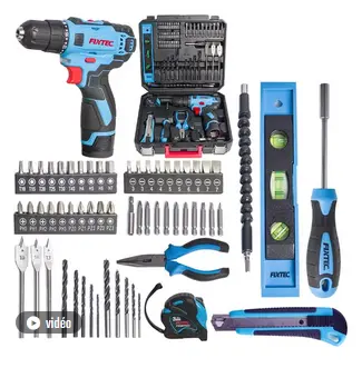TROUSSE DE PERCEUSE SANS FIL 12 V REFERENCE FCD1207K60/ FIXTEC