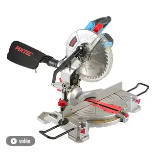 SCIE A ONGLETS COMPOSÉS DE 10' AVEC LASER REFERENCE FMS25501/ FIXTEC