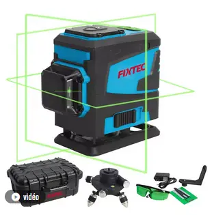 NIVEAU LASER 360° 12 LIGNE VERTE REFERENCE FHLL3602/ FIXTEC