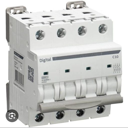 [EL102] DISJONCTEUR TÉTRAPOLAIRE C10