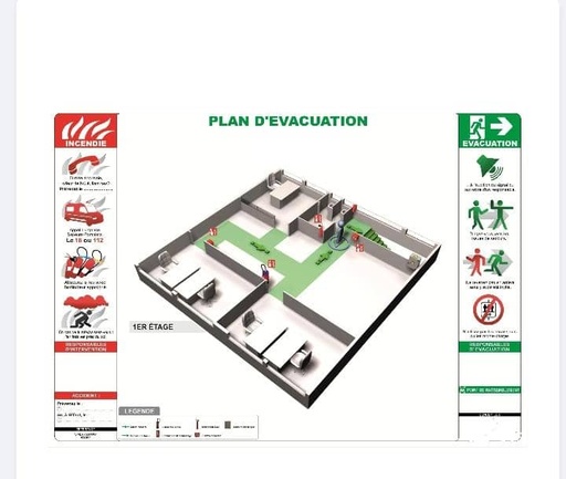 [SSI037] PLAN D'EVACUATION