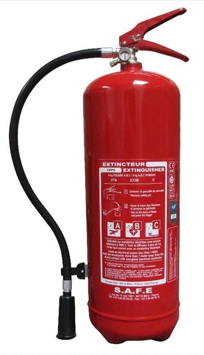 [SSI046] EXTINCTEUR DE TYPE A,B,C DE 9 KG