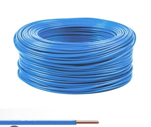 [EL340] FILS DE COURANT 1,5mm² BLEUE