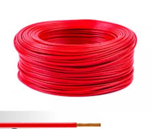 [EL343] FILS DE COURANT 1,5mm² ROUGE