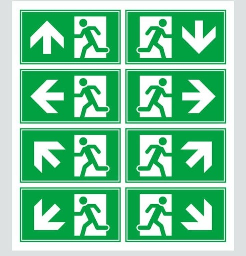 [SSI111] PANNEAUX D'EVACUATION