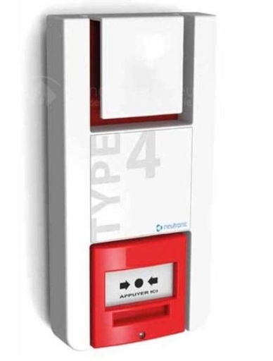 [SSI085] DECLENCHEURS MANUEL D'ALARME DE TYPE 4 AUTONOME