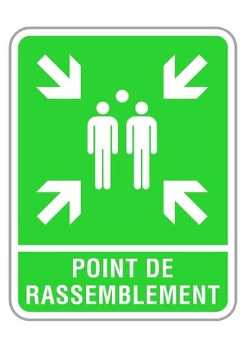 [SSI095] PANNEAUX(point de rassemblement dim:40*40)