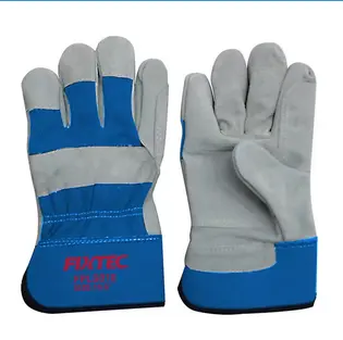 [EPI088] GANTS EN CUIR FENDU DE VACHE 10,5 PO REFERENCE FPLG010/ FIXTEC