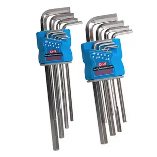 [OUT134] CLÉ HEXAGONALE 9 PIÈCES REFERENCE FHHK0019/ FIXTEC